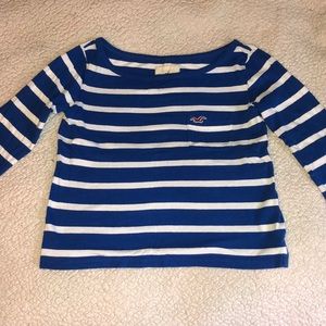 Juniors XS Hollister quarter sleeve shirt